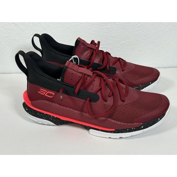 Under Armour Curry 7 Underrated Tour Cordova/Black/Beta 3021258-605 Mens SZ 12.5 - Picture 1 of 13